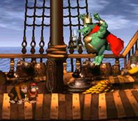 une photo d'Ã©cran de Donkey Kong Country sur Nintendo Super Nes